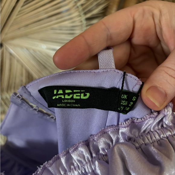 Jaded London Purple Corset Top - Picture 5 of 5